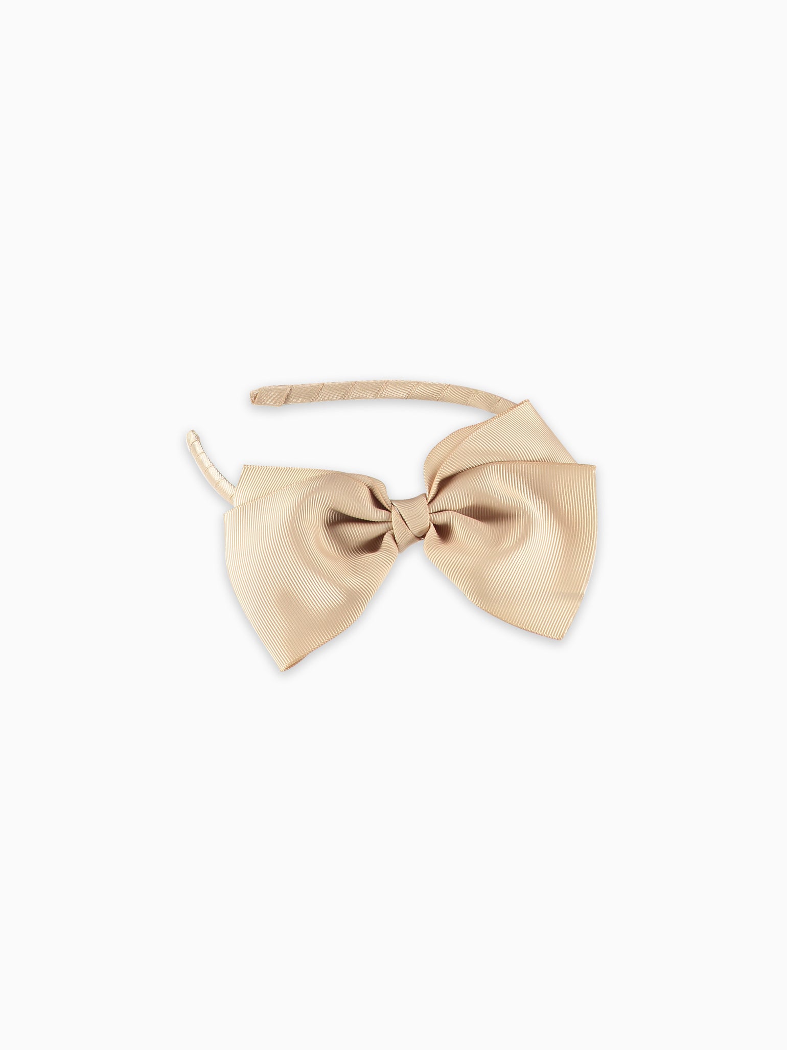 Camel Big Bow Girl Headband