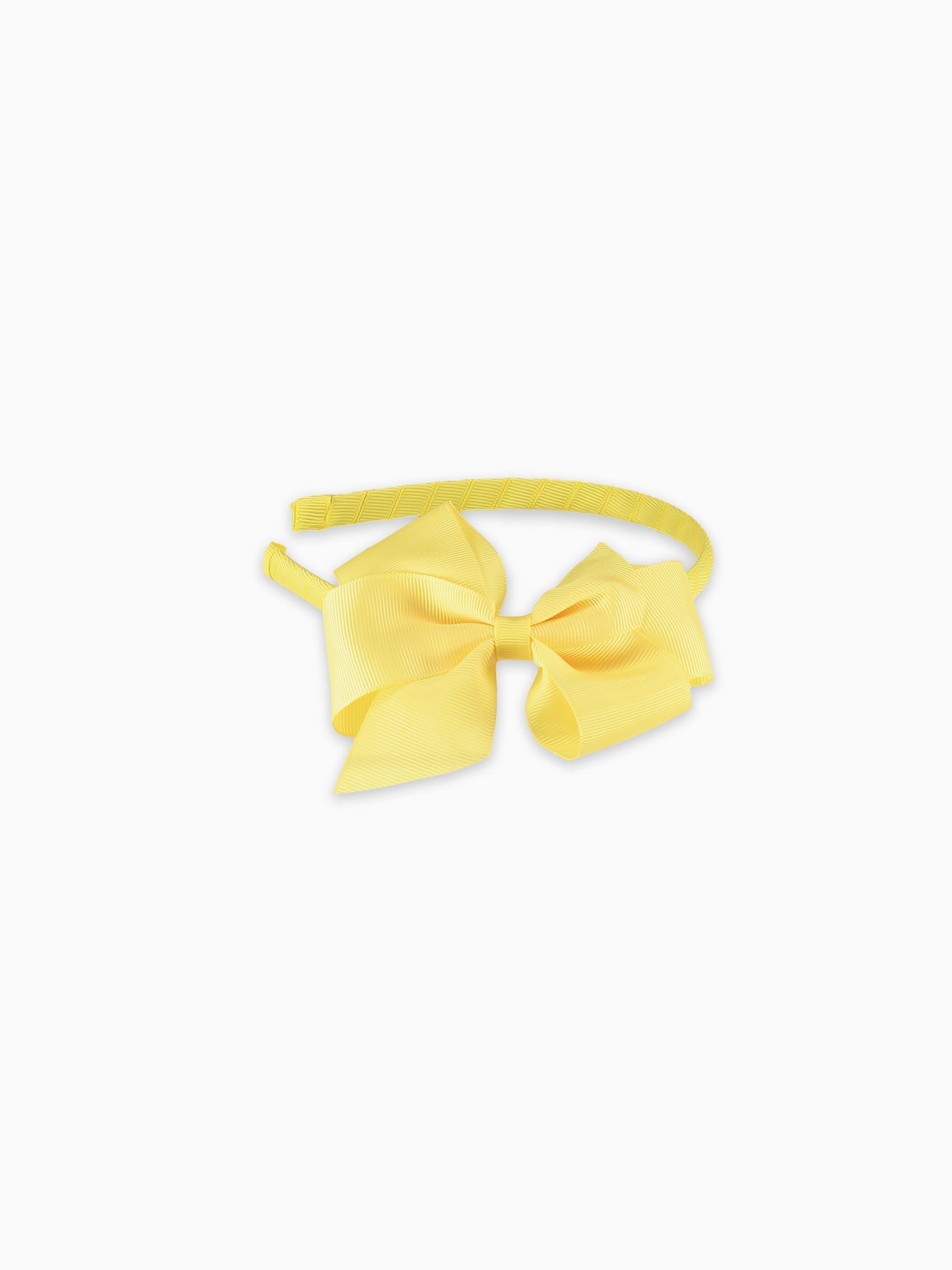 Lemon Big Bow Girl Headband