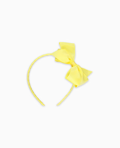 Lemon Big Bow Girl Headband