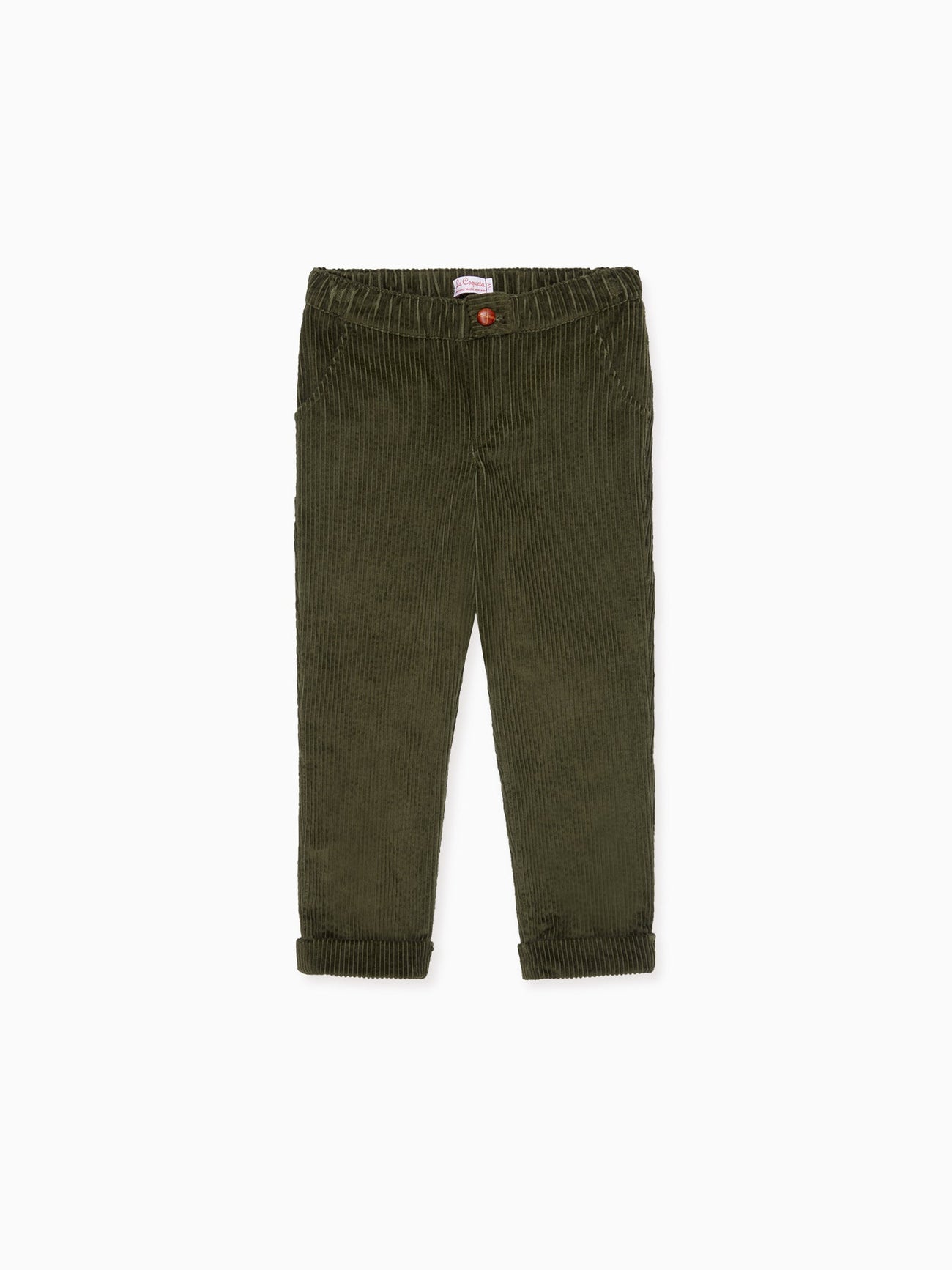 Dark Green Benito Boy Trousers
