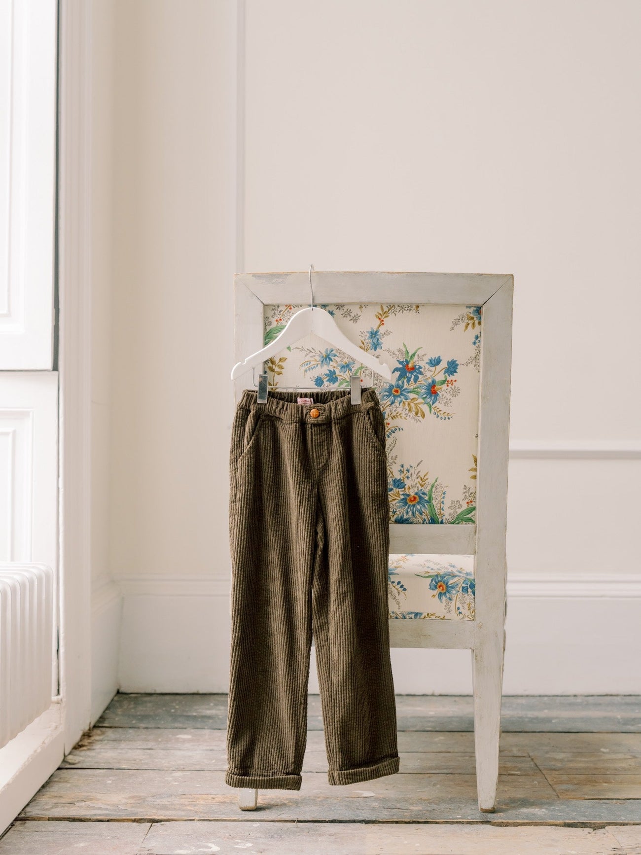 Chocolate Brown Benito Corduroy Boy Trousers