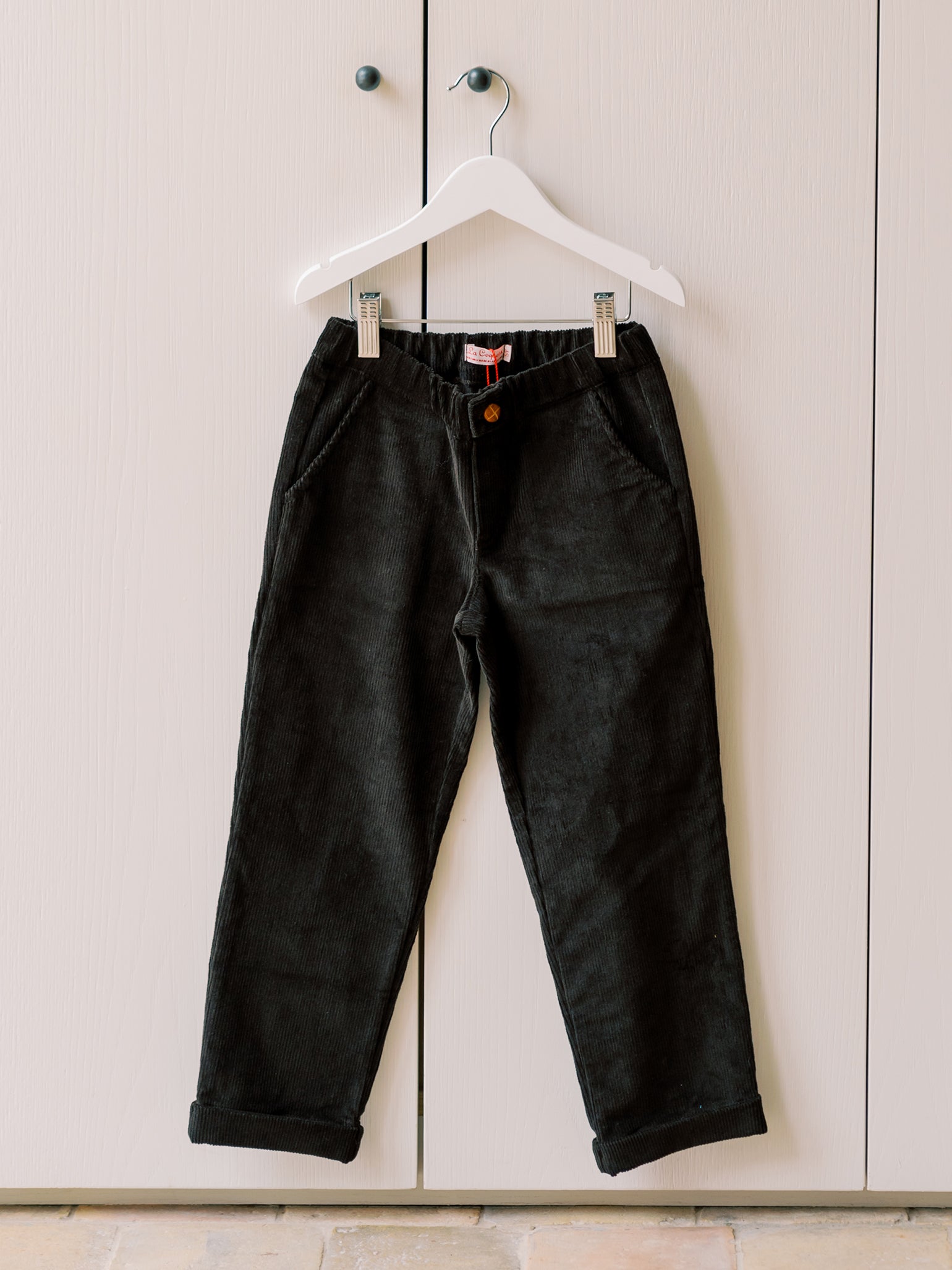 Chocolate Brown Benito Corduroy Boy Trousers