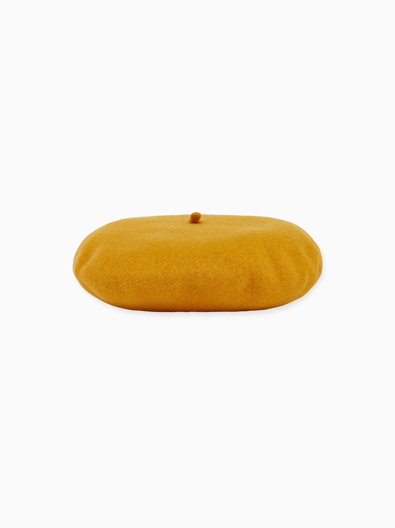 Mustard Kids Wool Beret