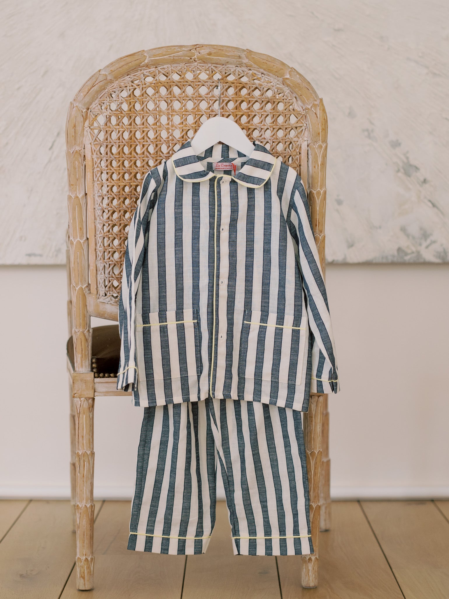 Blue Stripe Romera Kids Cotton Pyjamas