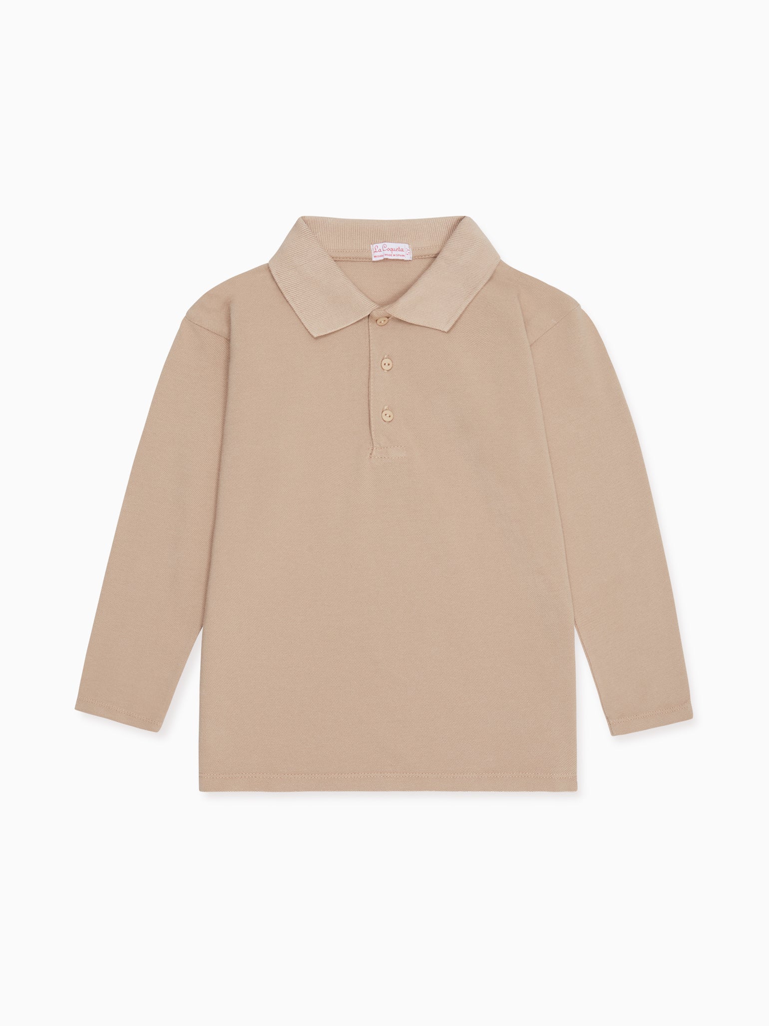 Camel Braulio Long Sleeve Kids Polo Top