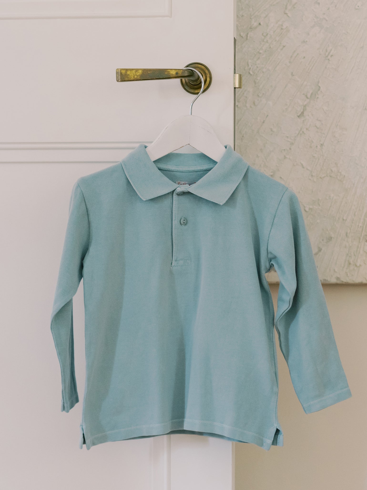 Sage Braulio Long Sleeve Boy Polo Shirt