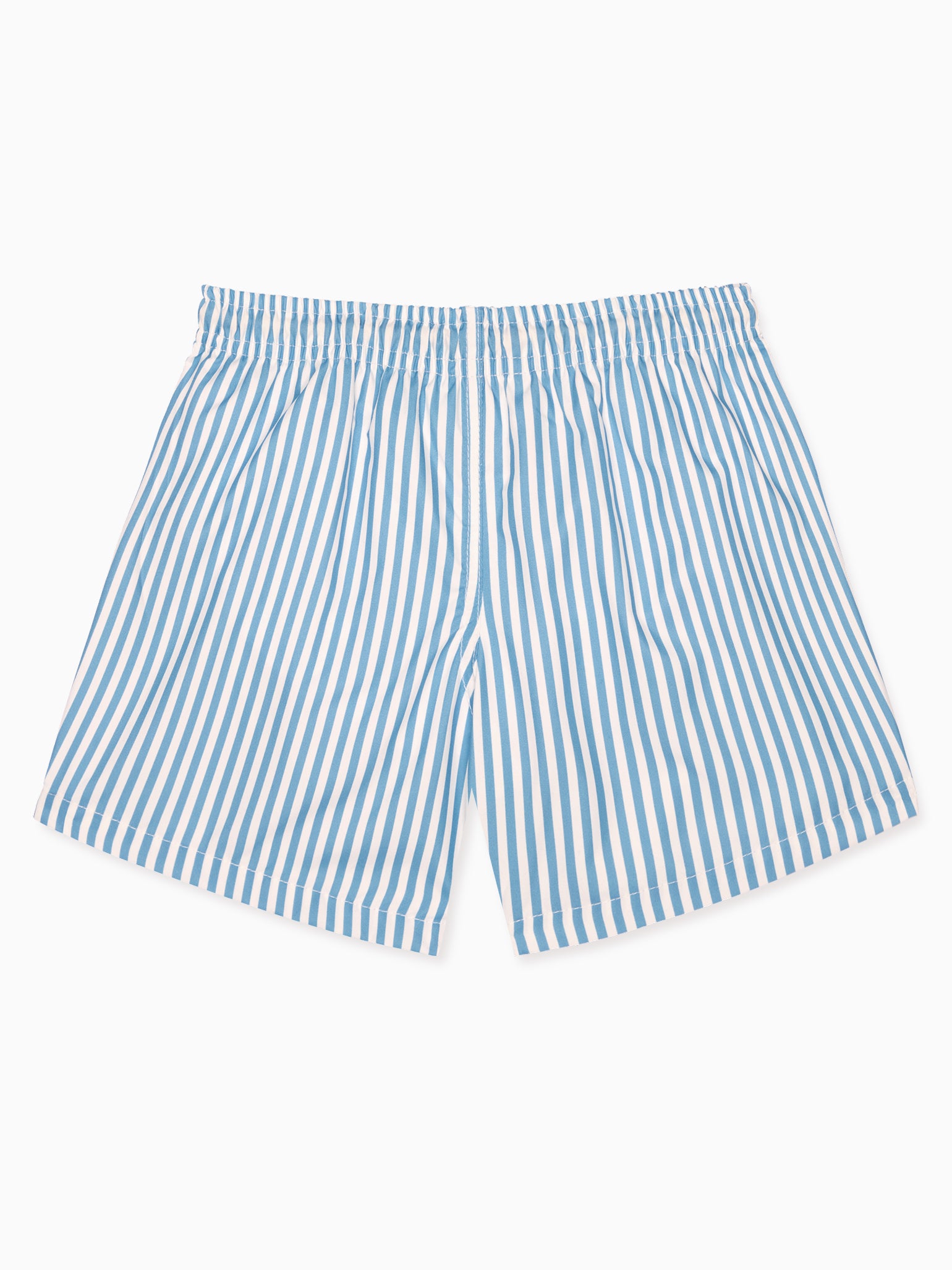 Blue Stripe Bravo Boy Swim Shorts