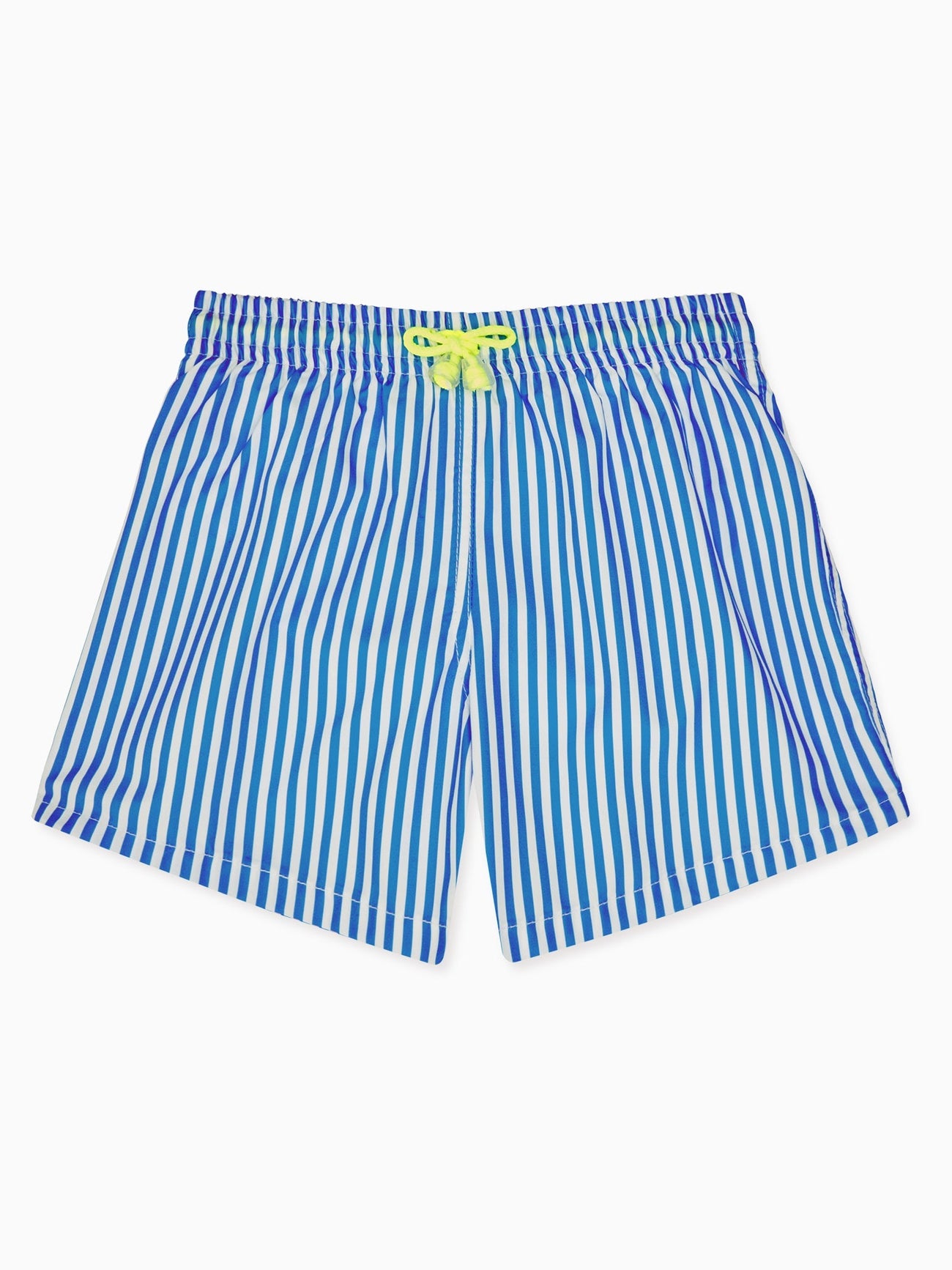 Blue Stripe Bravo Boy Swim Shorts