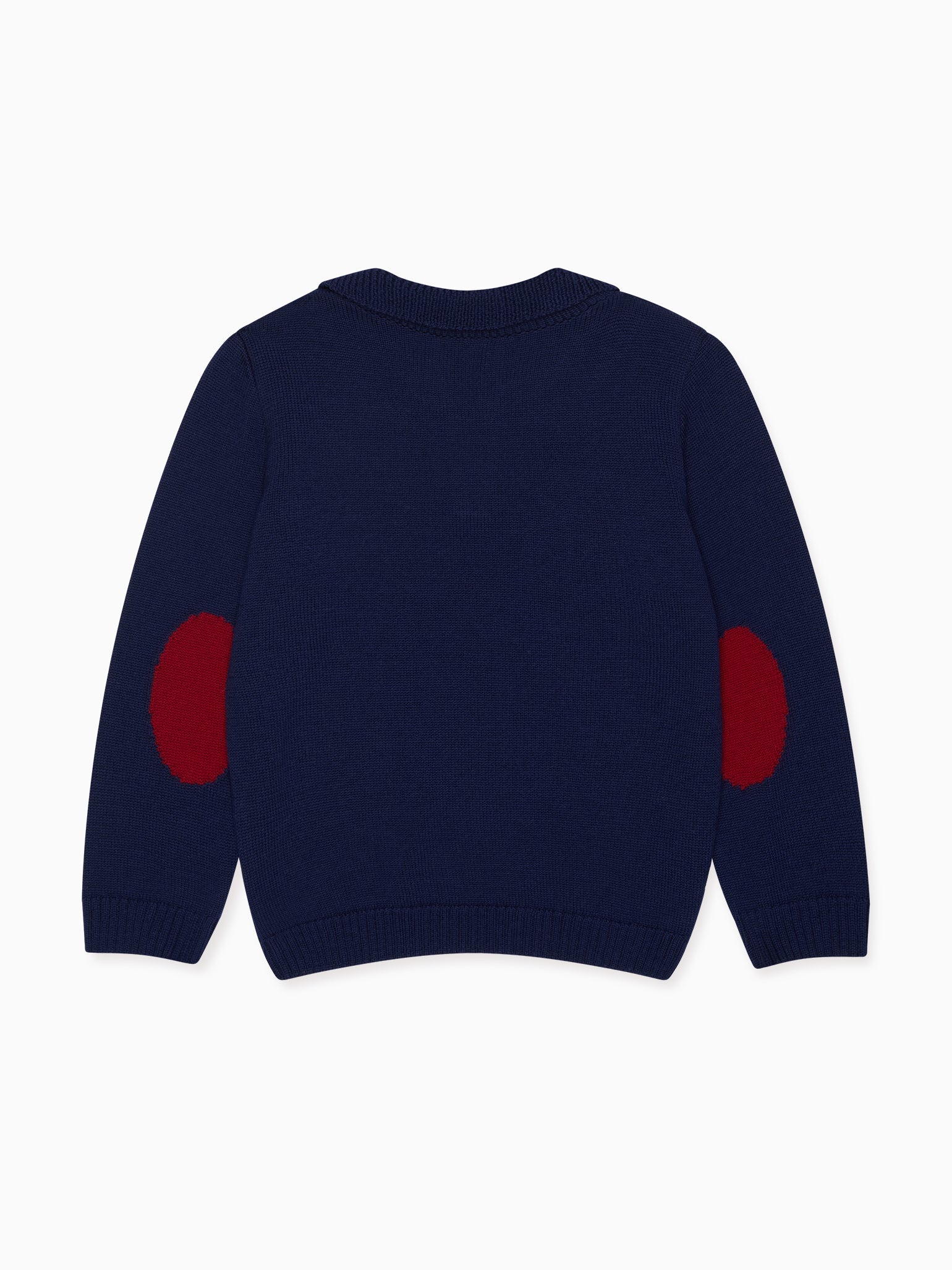 Navy Brio Merino Boy Jumper