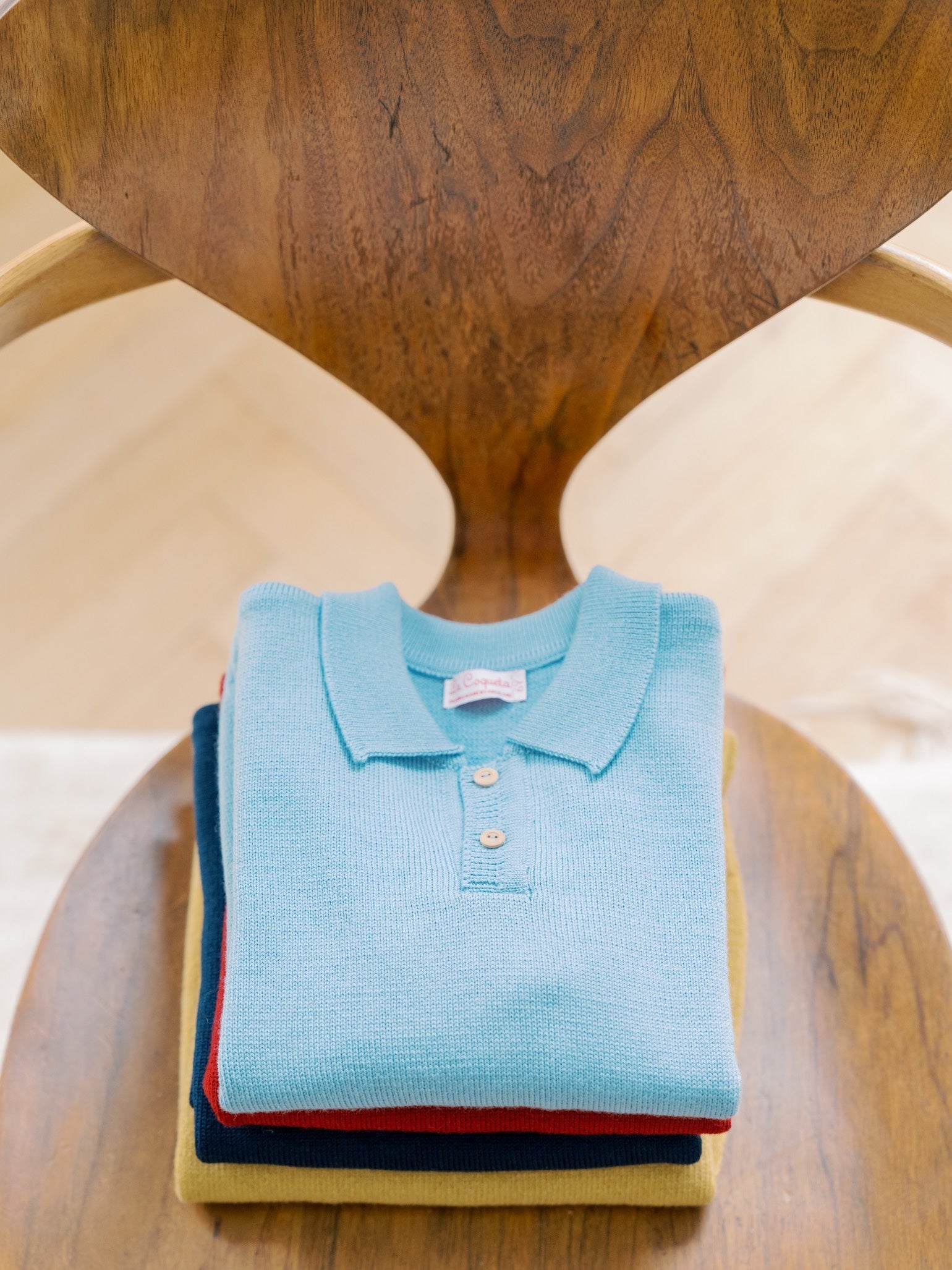 Dusty Blue Brio Merino Boy Jumper