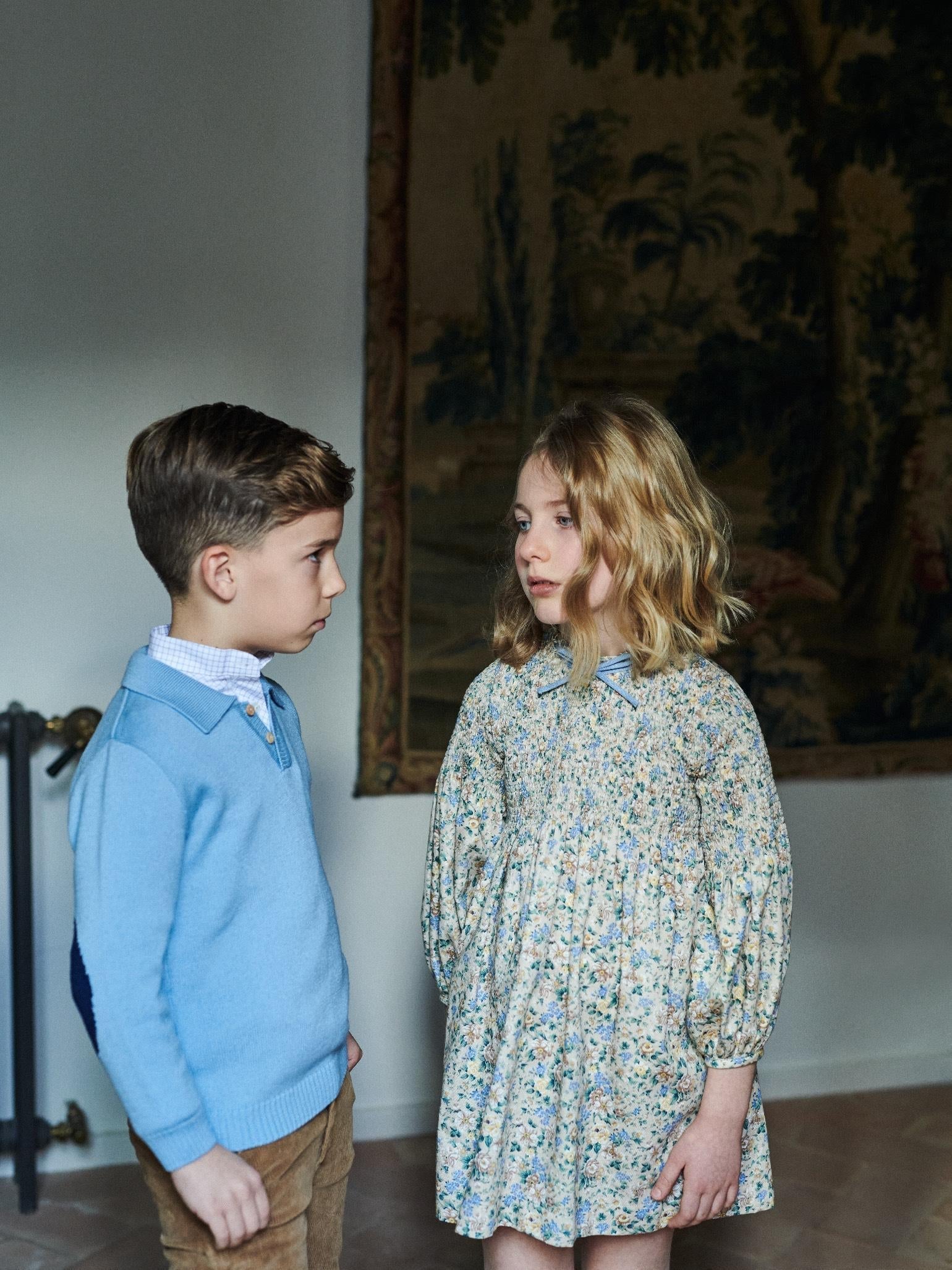 Dusty Blue Brio Merino Boy Jumper