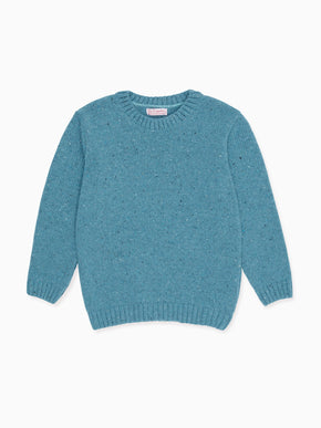 Blue Bromo Merino Boy Jumper