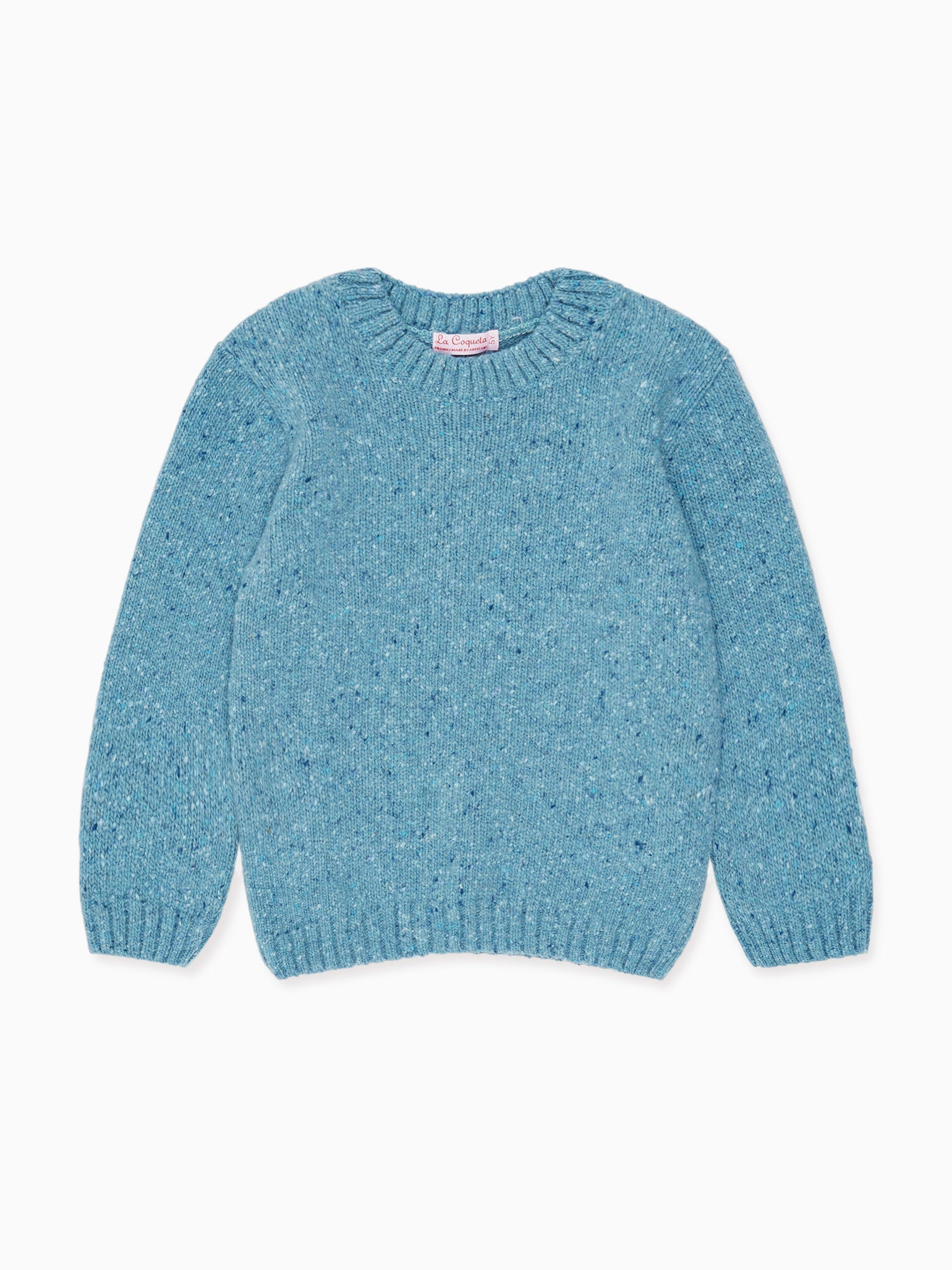 Light Blue Bromo Merino Boy Jumper