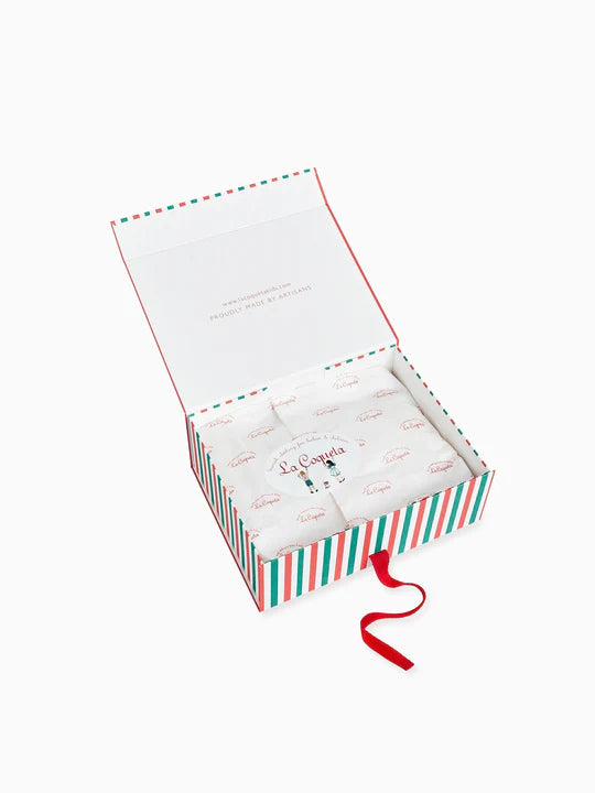 Aqua Ramas Cotton Baby Knitted Gift Box Set