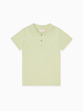 Sage Camilo Boy Polo Shirt