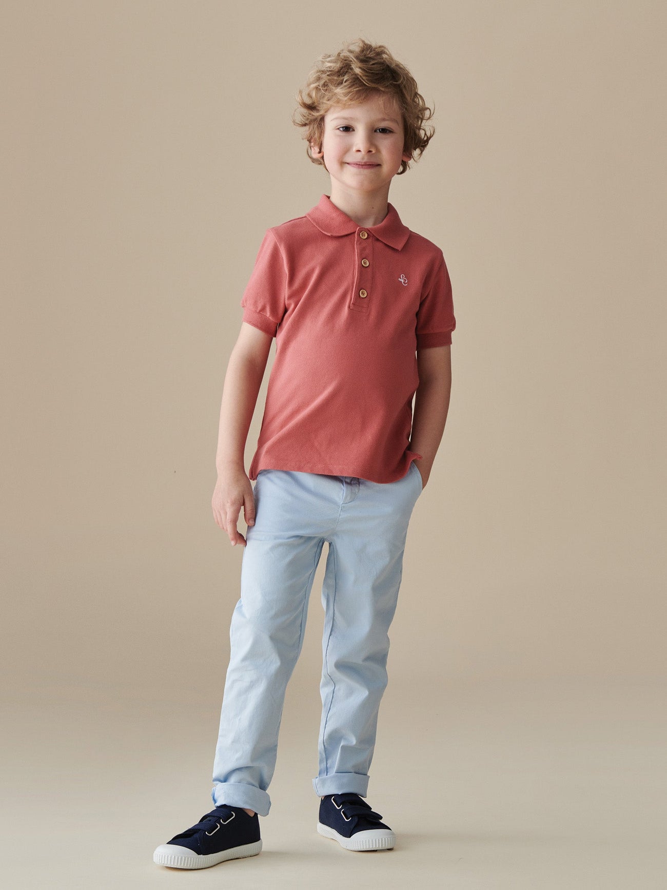 Light Blue Elio Boy Chinos