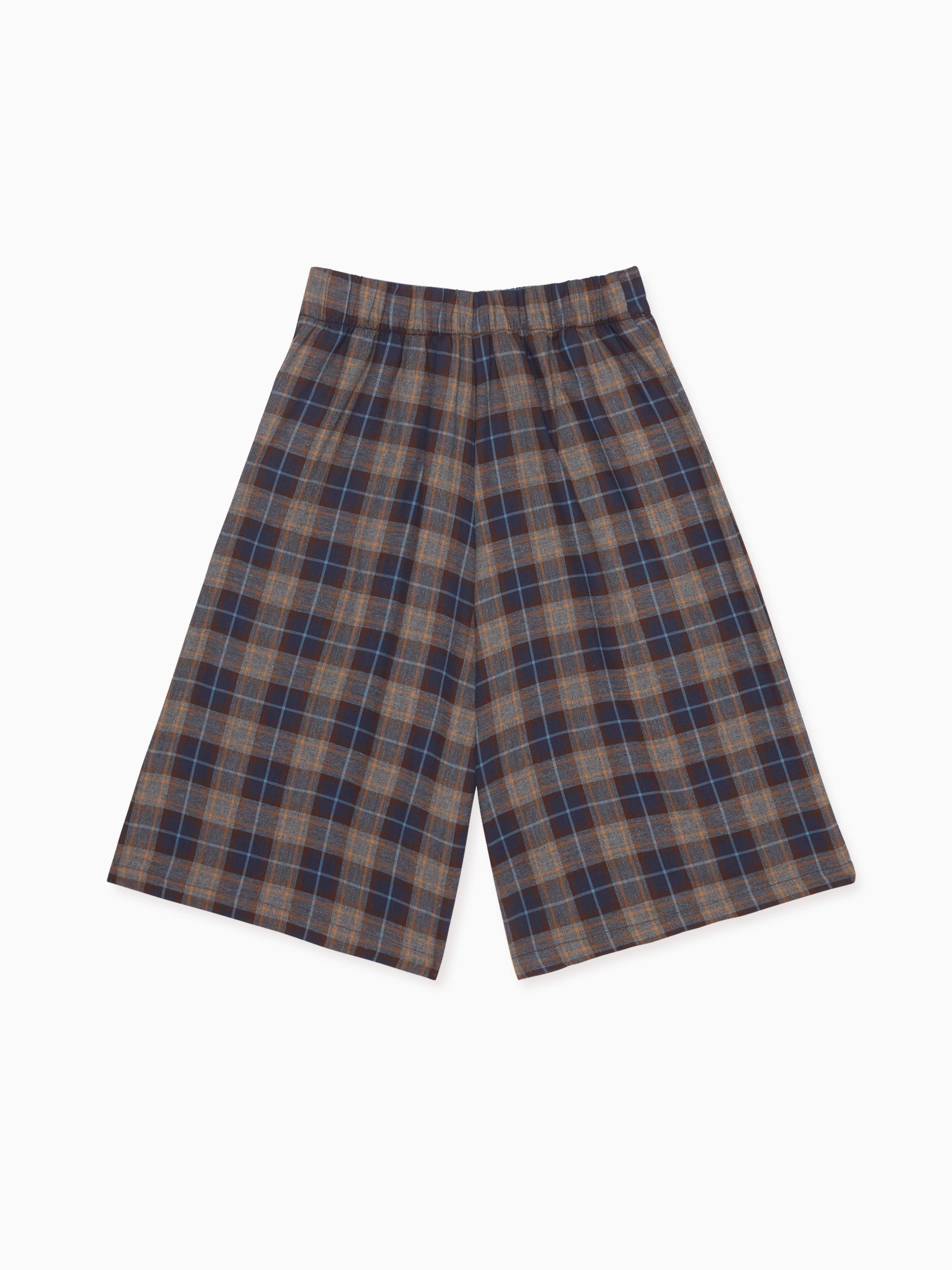 Blue Check Carmin Girl Trousers