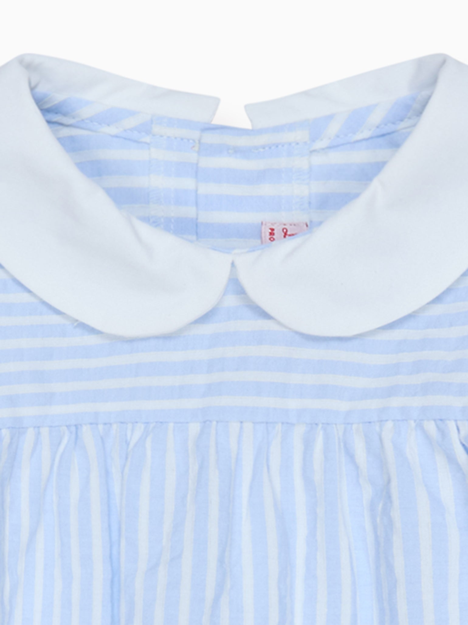 Blue Stripe Chiara Long Sleeve Baby Shirt