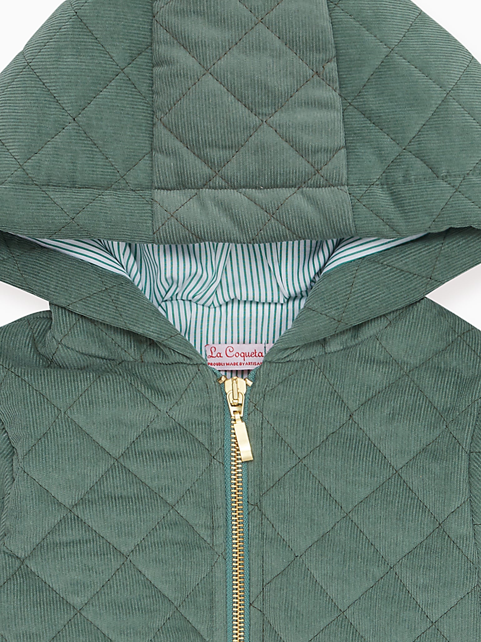 Green Clara Baby Jacket