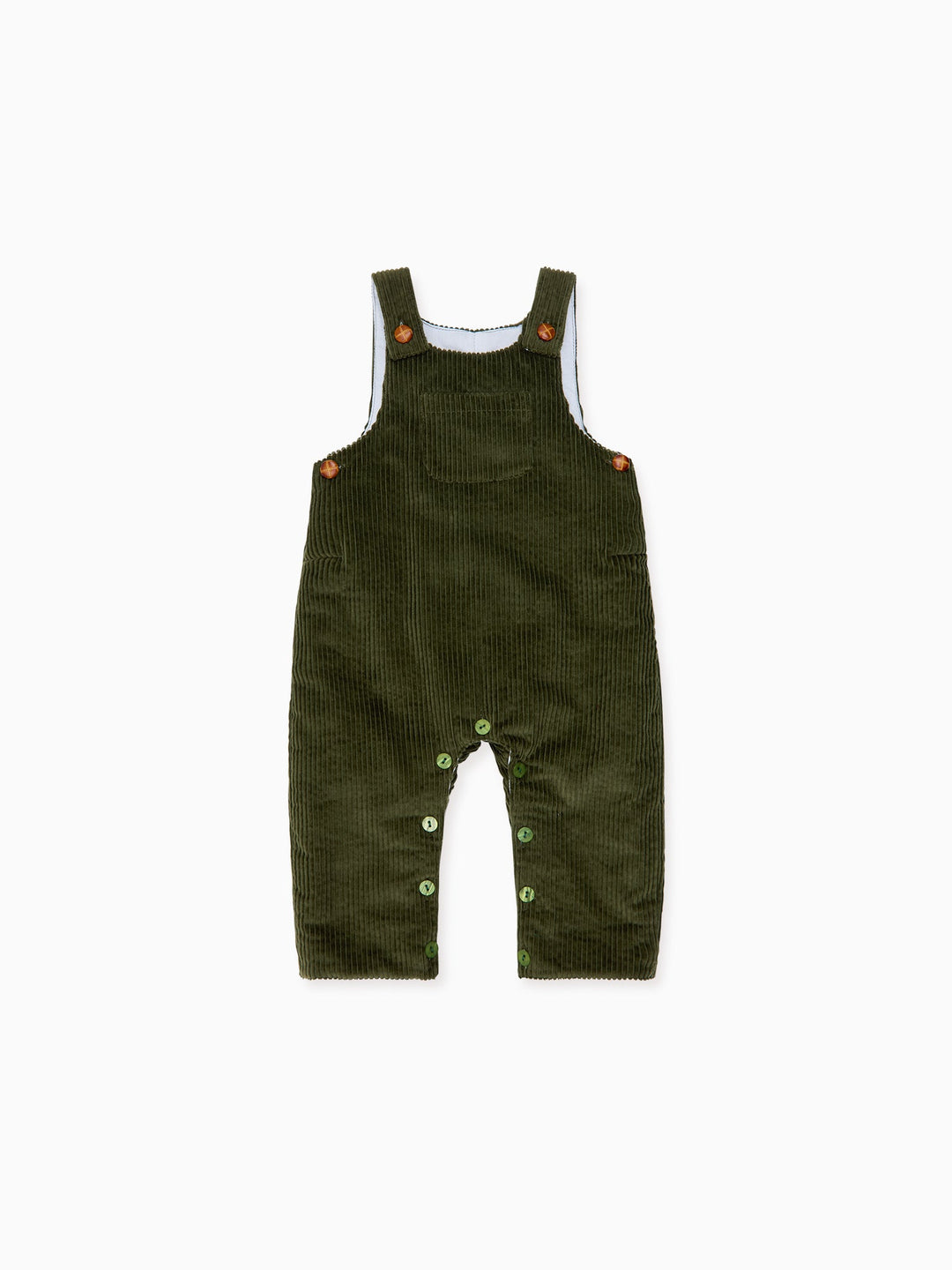 Olive Corduroy Maternity Dungaree main image 1