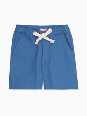 Capri Blue Cortino Boy Cotton Shorts