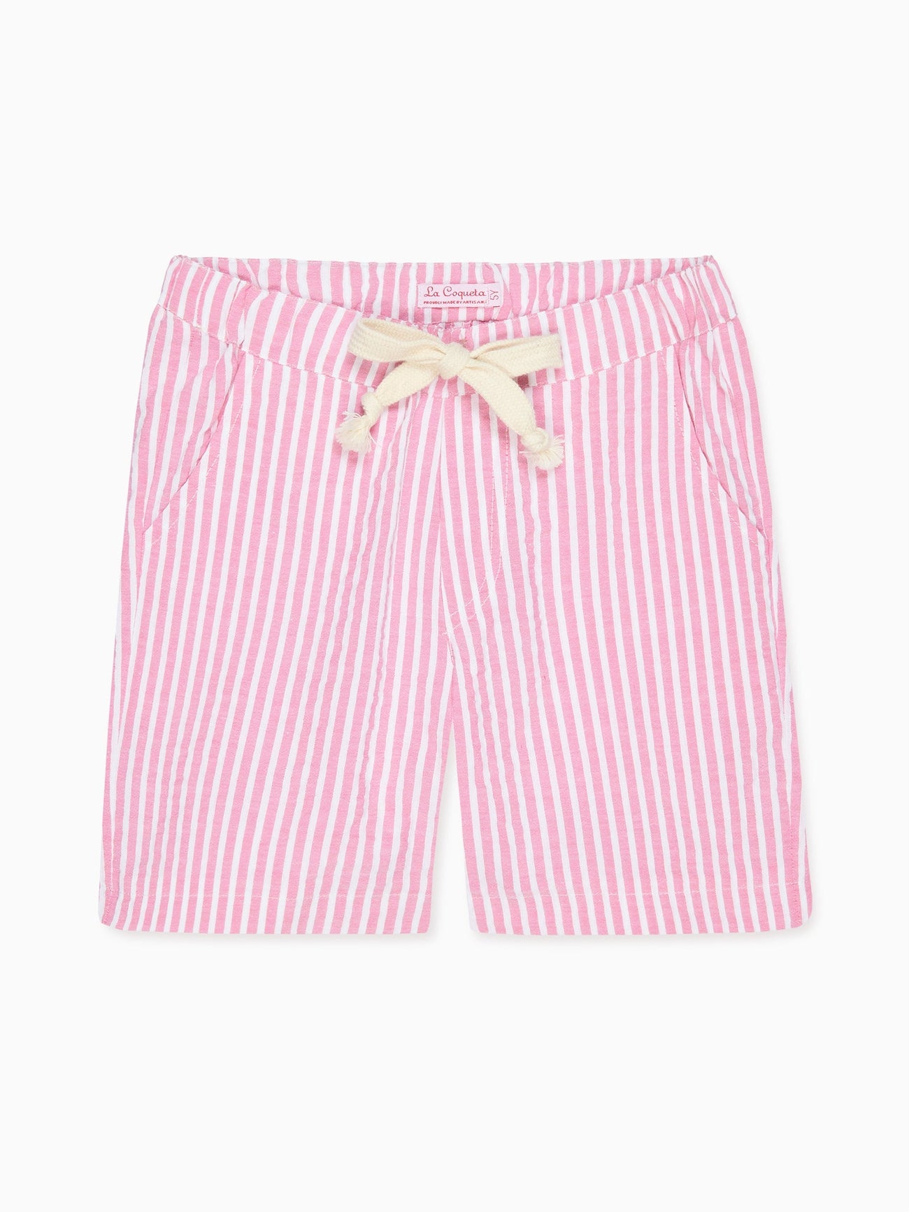 Red Stripe Cortino Boy Shorts