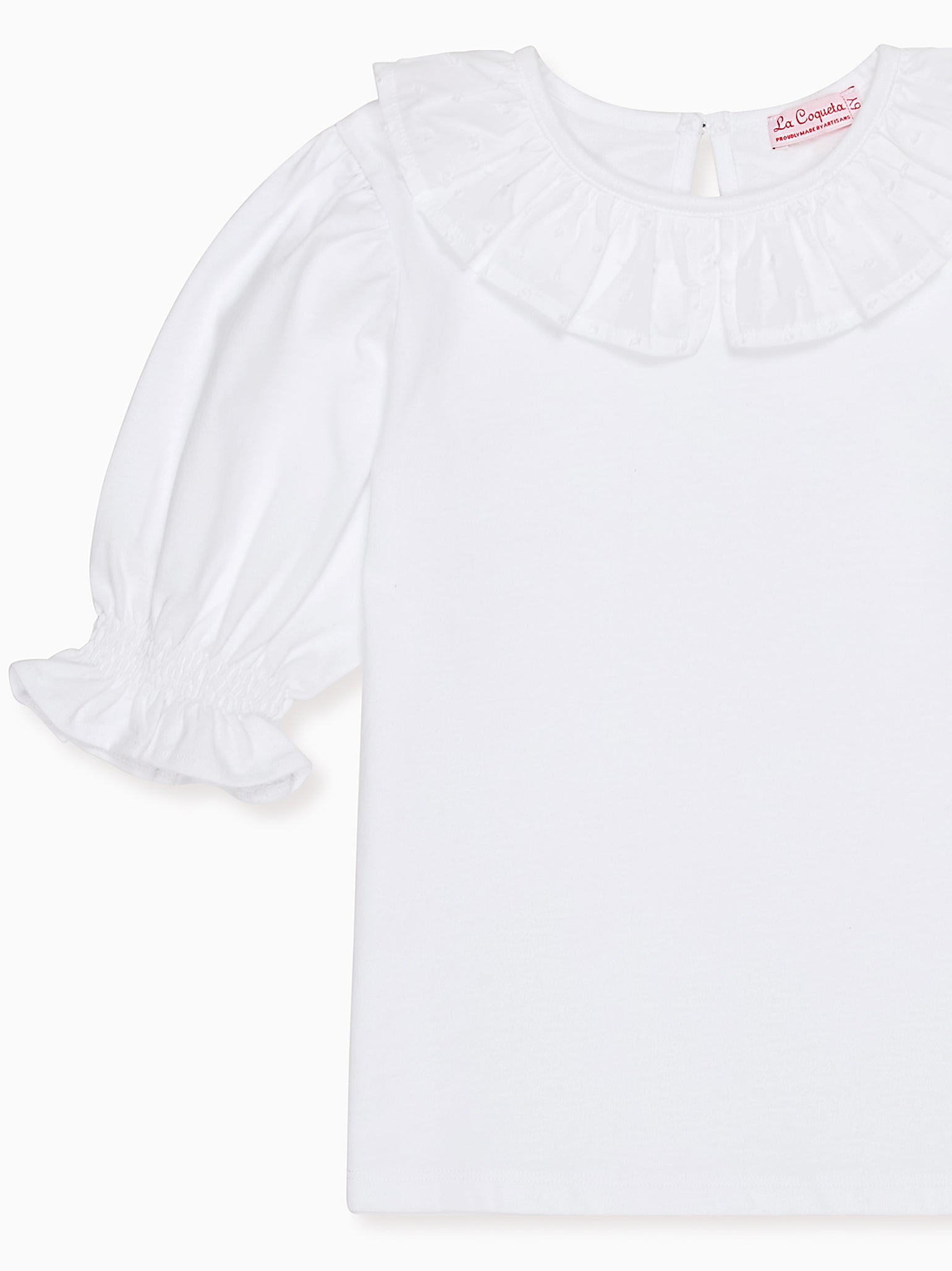 White Daisy Girl Top
