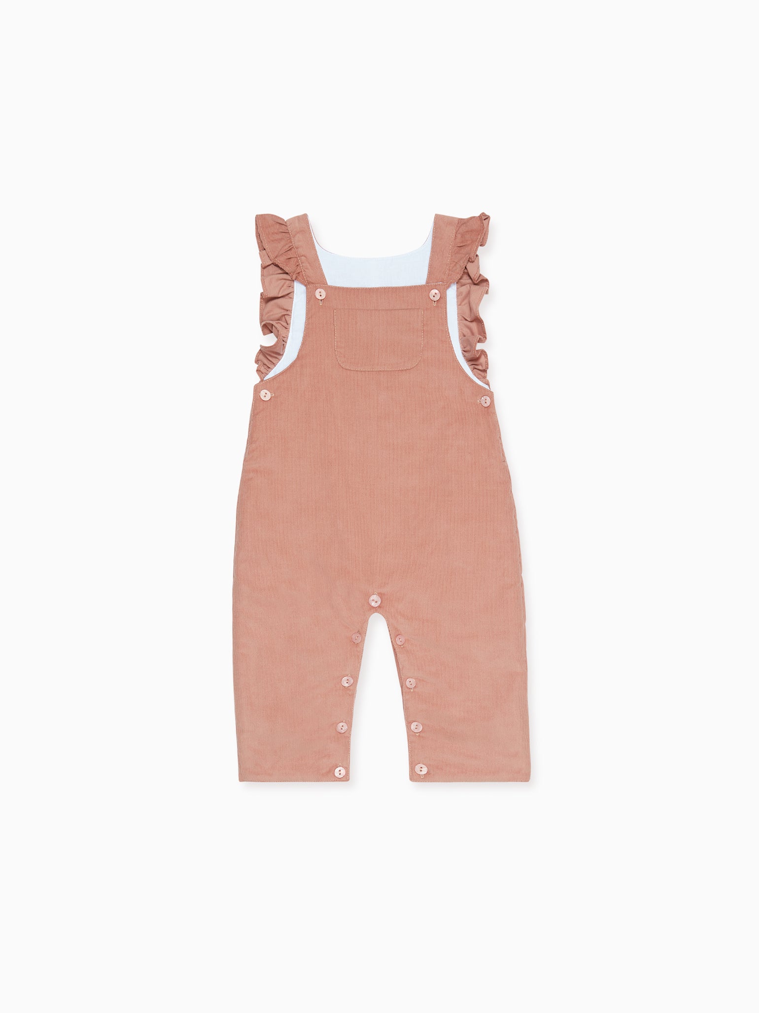 Pink Delphina Baby Girl Dungarees