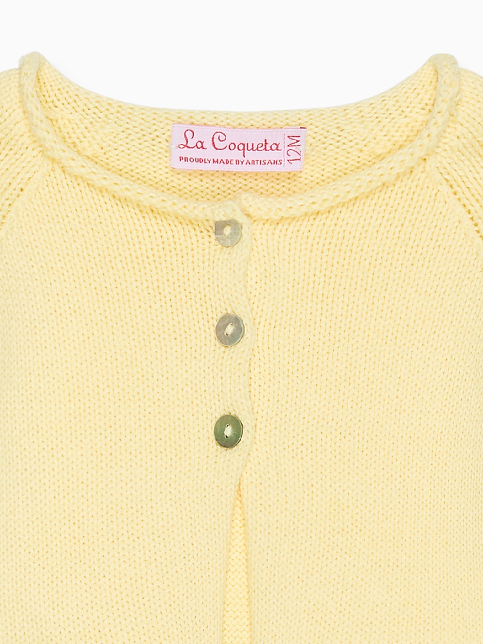 Lemon Denia Cotton Baby Cardigan