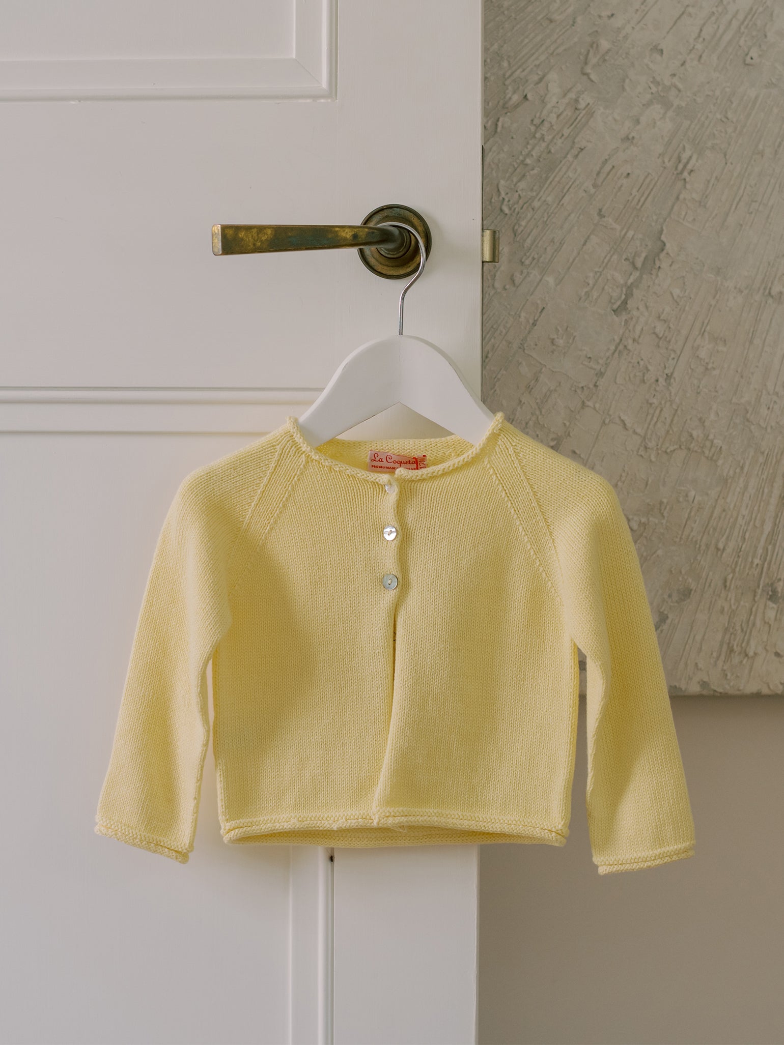 Lemon Denia Cotton Baby Cardigan