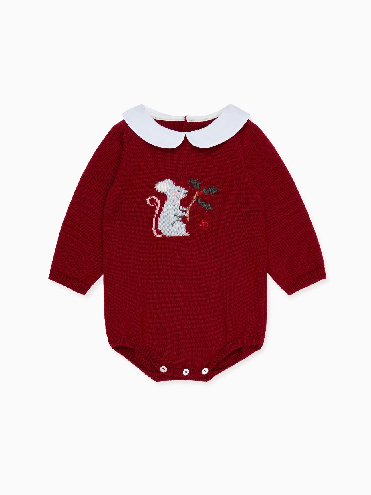 Diaz Baby Knitted Romper, Tights & Baby Mary Jane Shoes
