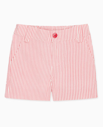 Red Stripe Donaldo Baby Shorts