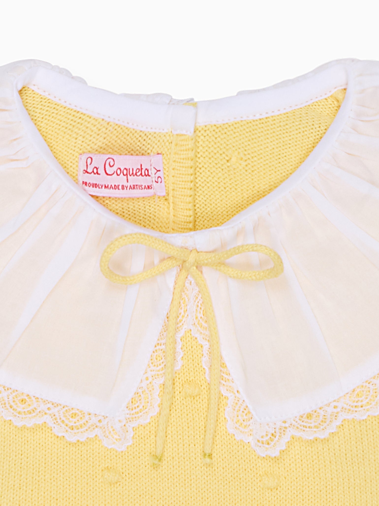 Lemon Duena Cotton Girl Jumper