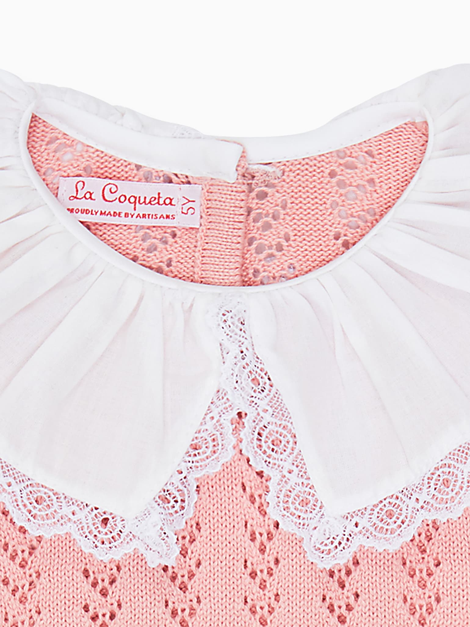 Pink Duena Cotton Girl Jumper