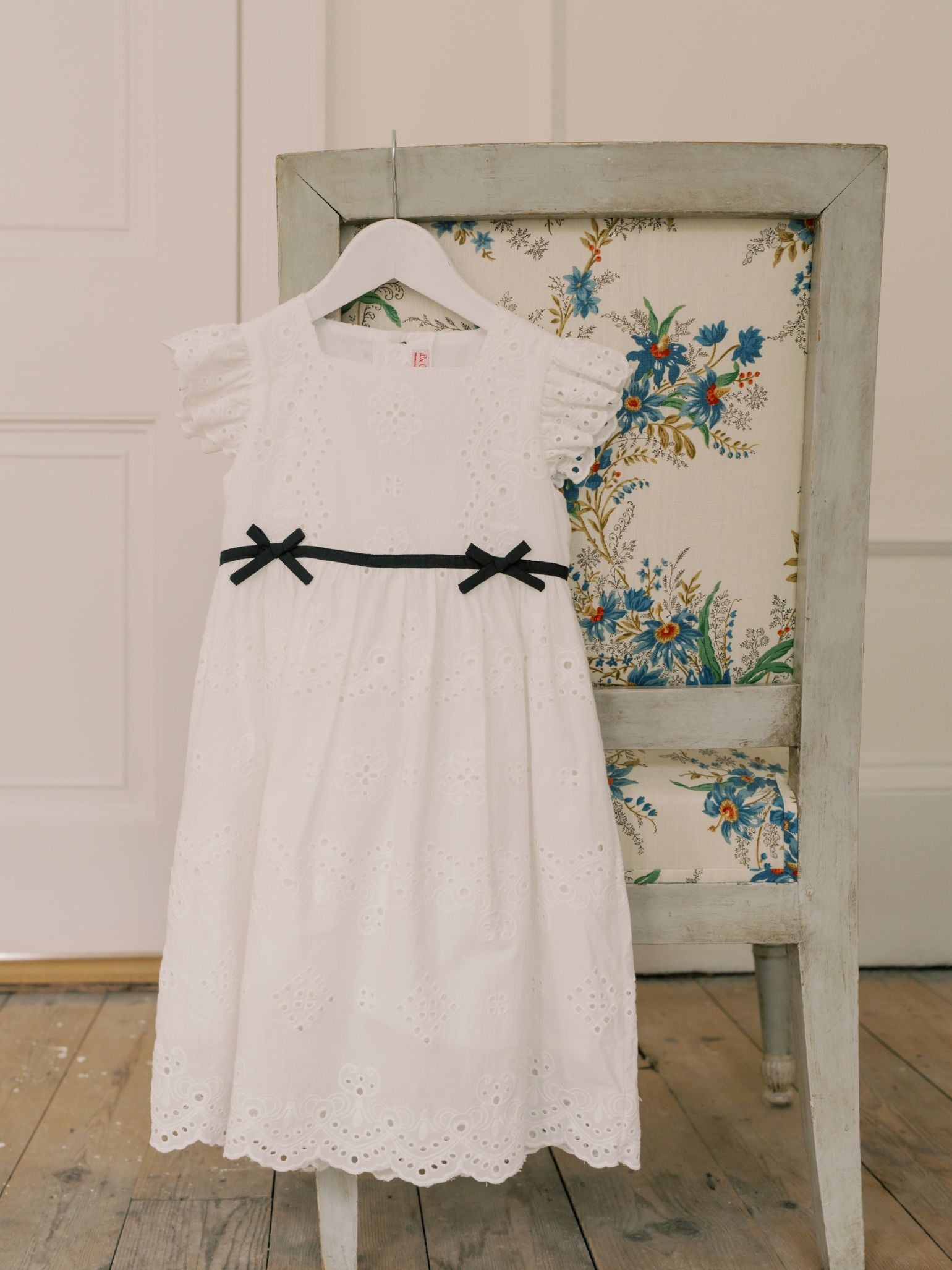 Nicky Hilton x La Coqueta Ivory Edie Girl Dress