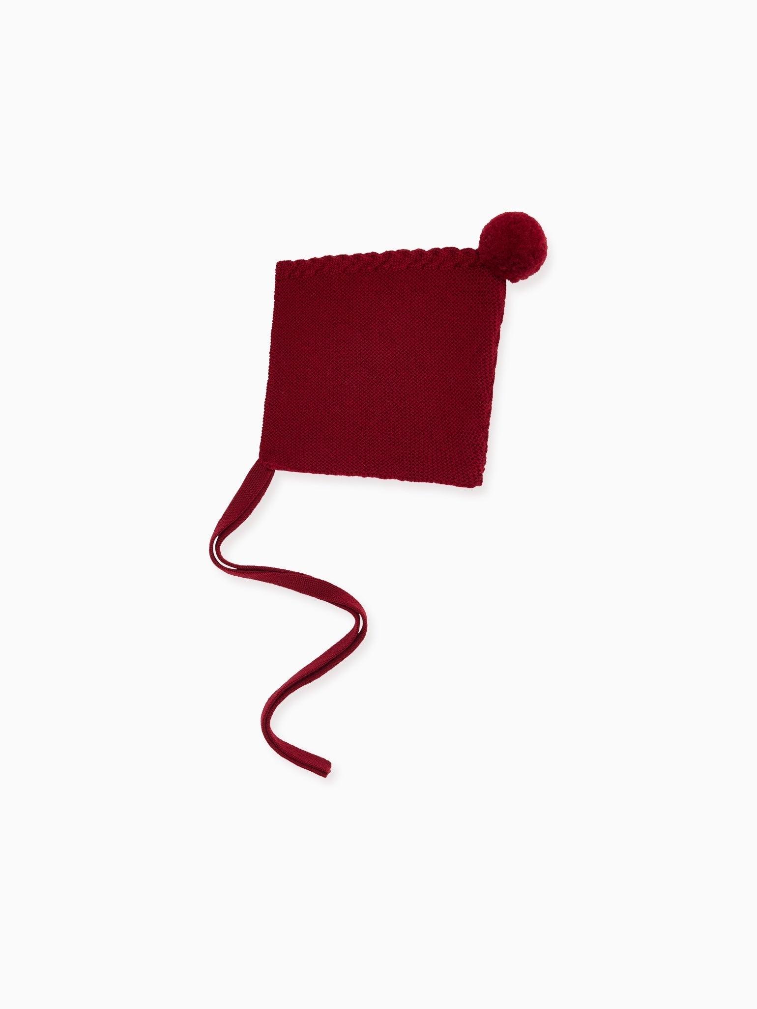 Burgundy Rosauro Merino Baby Knitted Gift Box Set