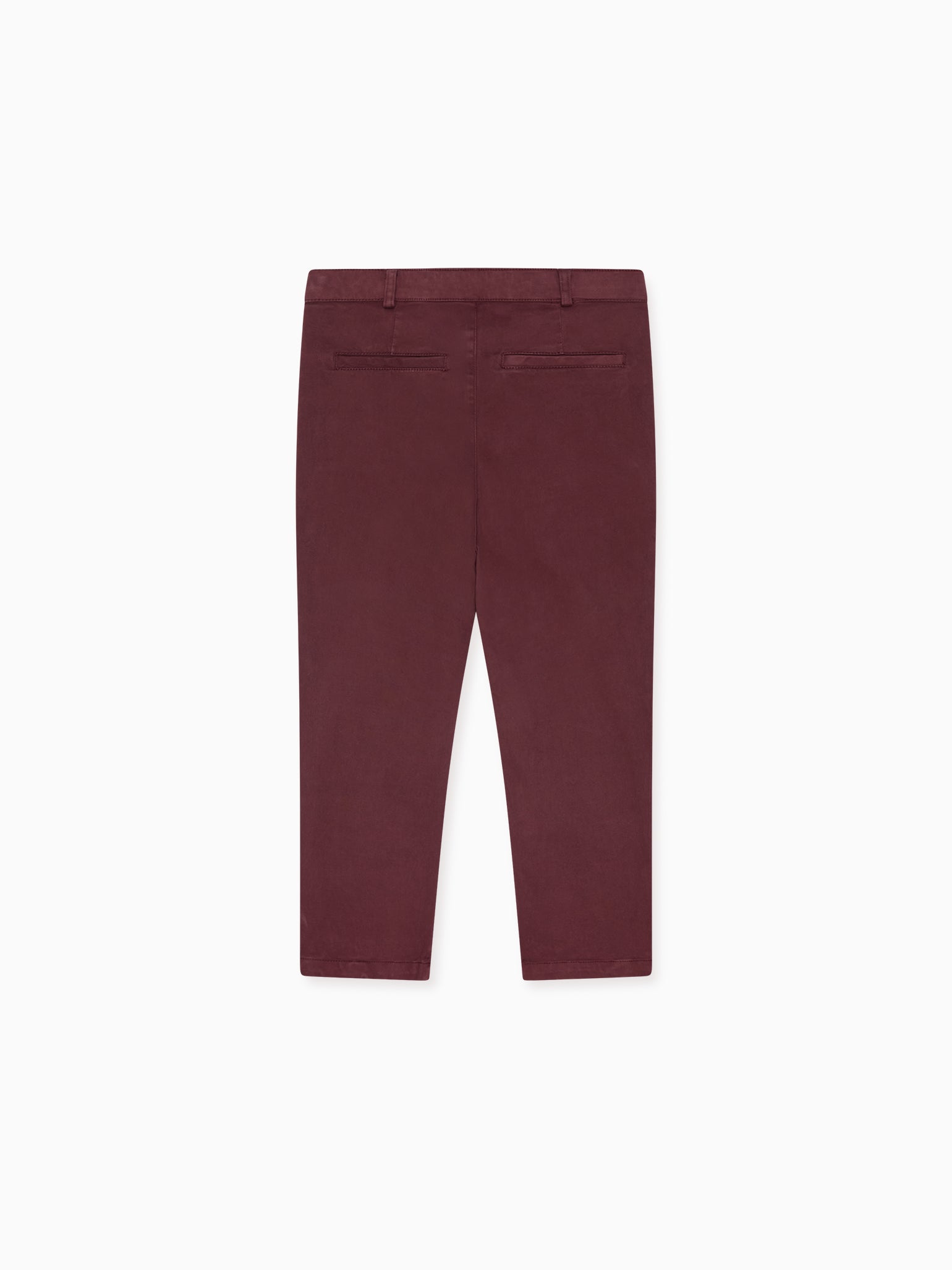 Burgundy Elio Boy Chinos