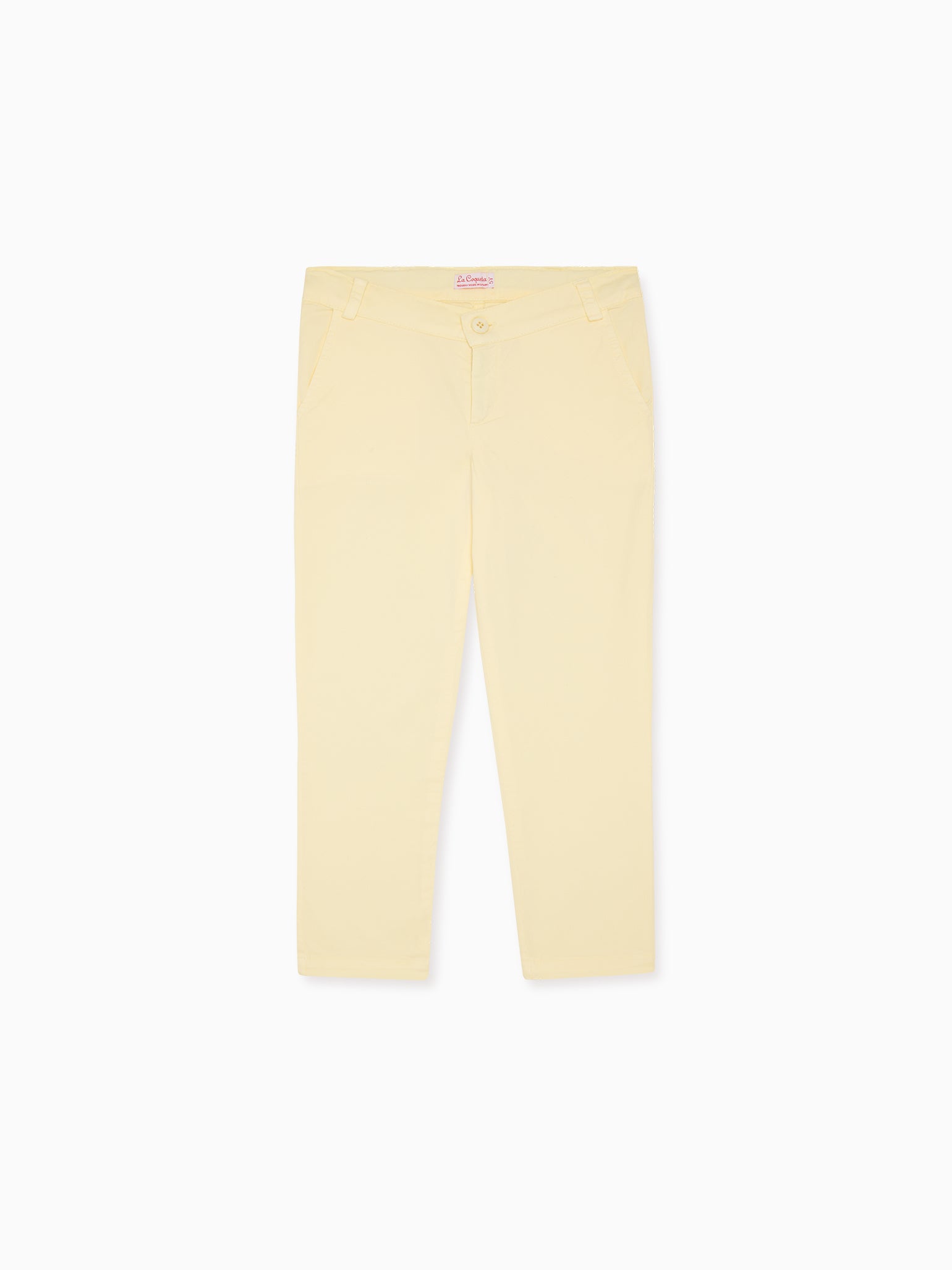 Vanilla Elio Boy Cotton Chinos