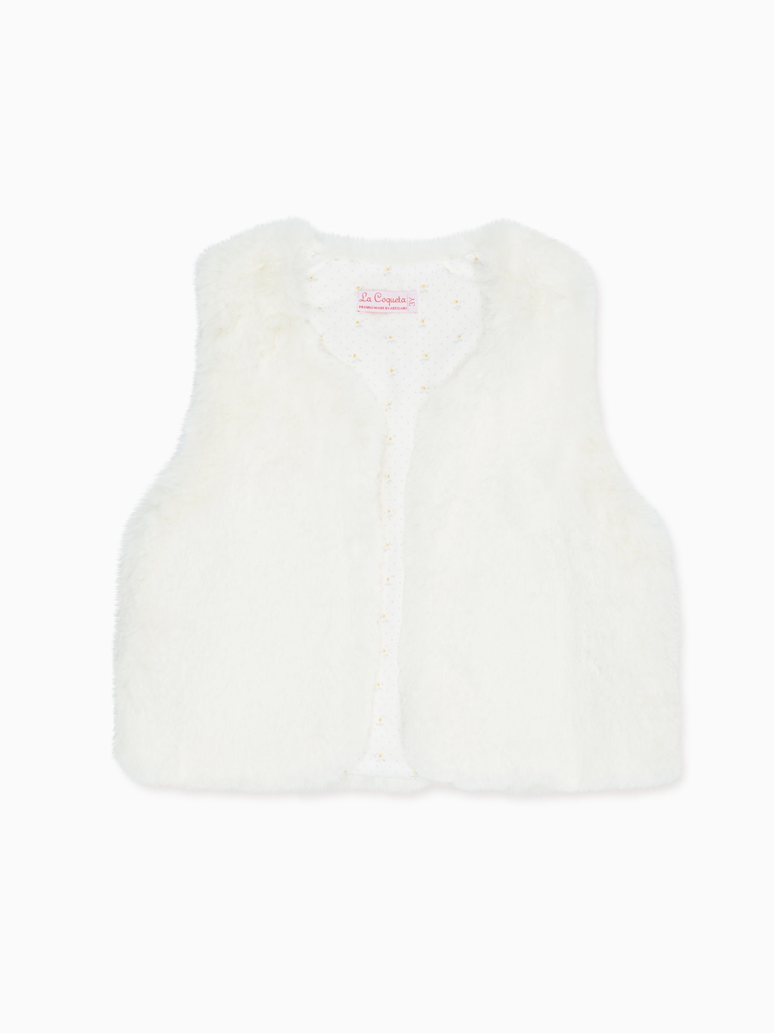 Ivory Eva Baby Gilet