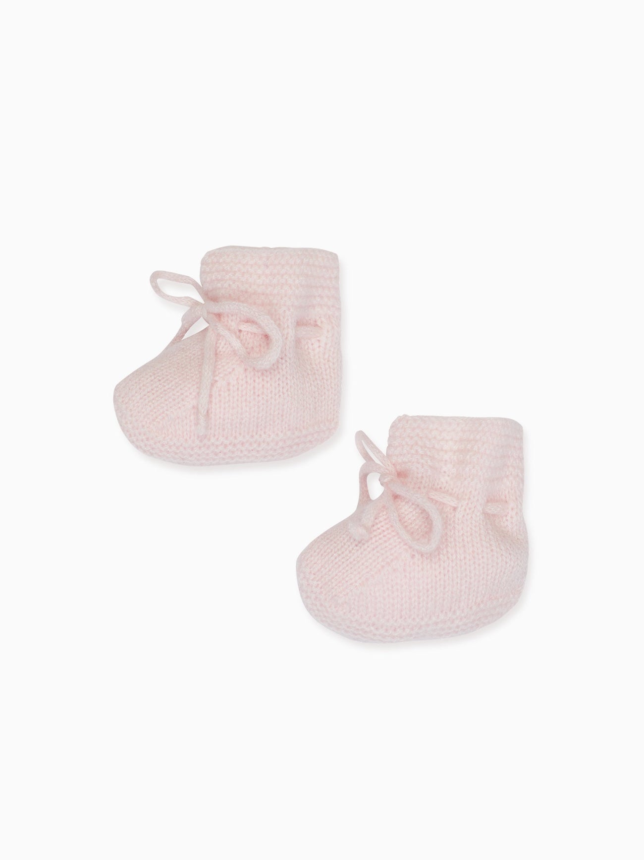 Pink Evita Cashmere Baby Girl Booties