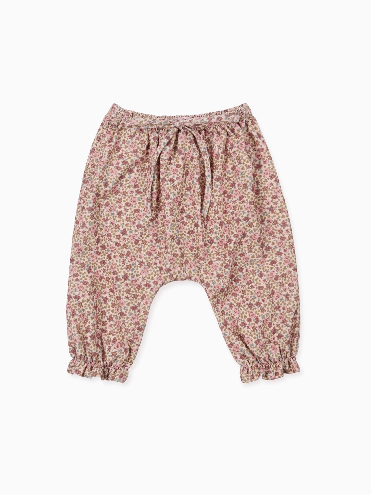 Pink Floral Forna Baby Girl Trousers