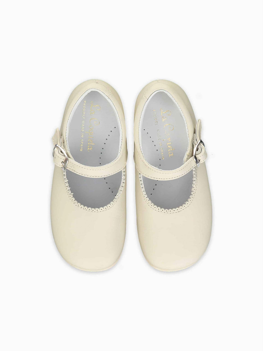 Perroquet Shoes Toddler Mary Janes - Ivory main image 0