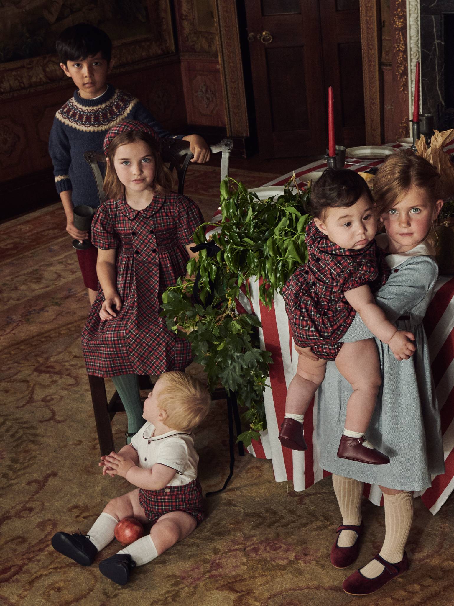 Light Blue Garcia Girl Dress