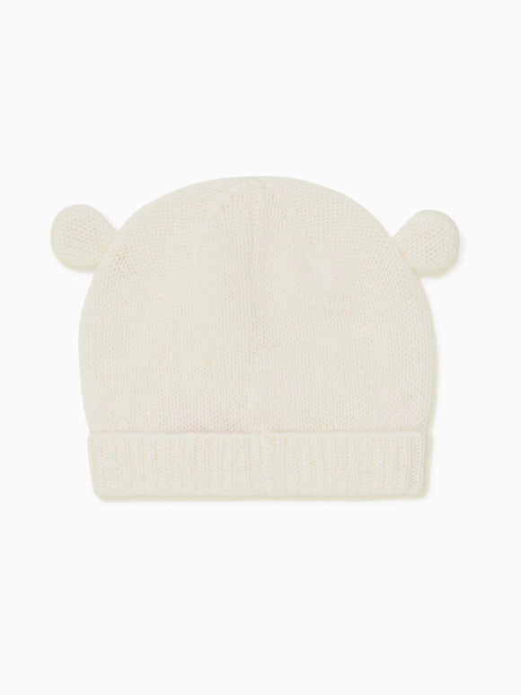 Ivory Gloria Cashmere Baby Hat