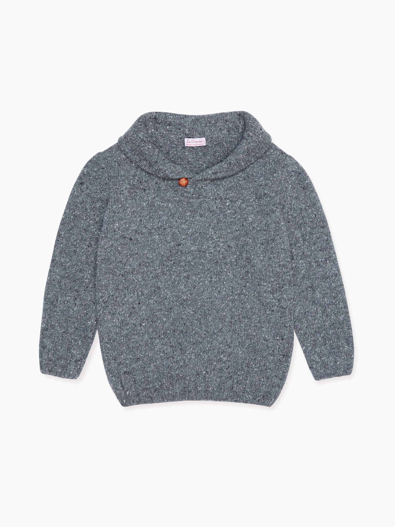 Grey Goyo Merino Boy Jumper