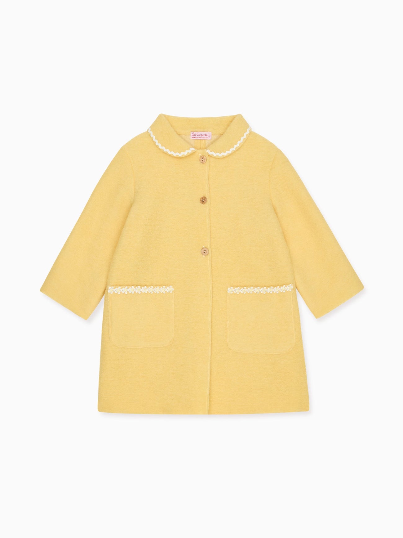 Lemon Henrietta Girl Coat