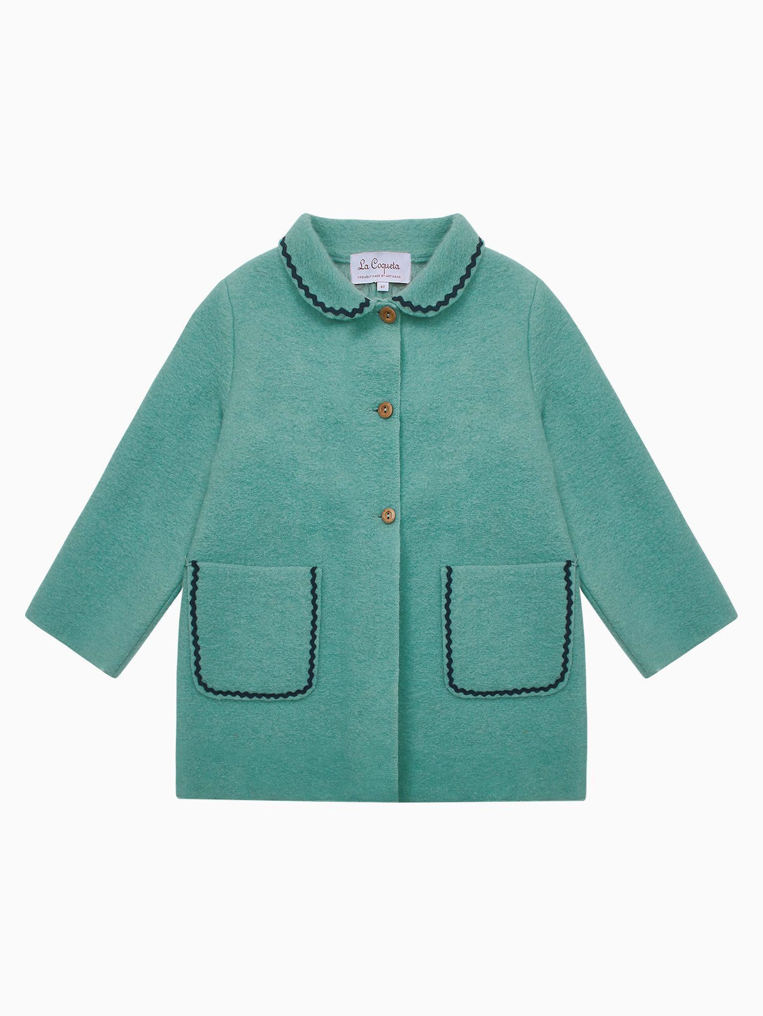 Sage Henrietta Girl Coat