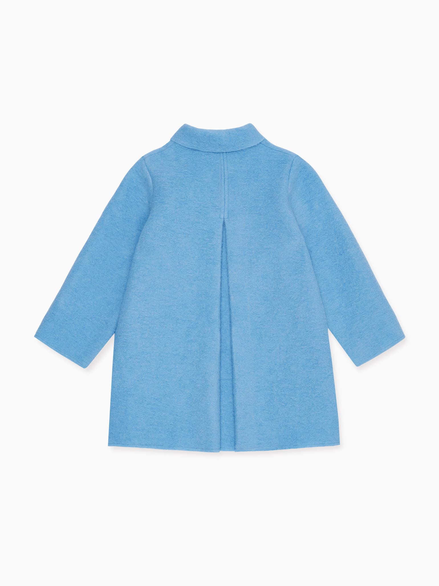 Blue Henrietta Girl Wool Coat