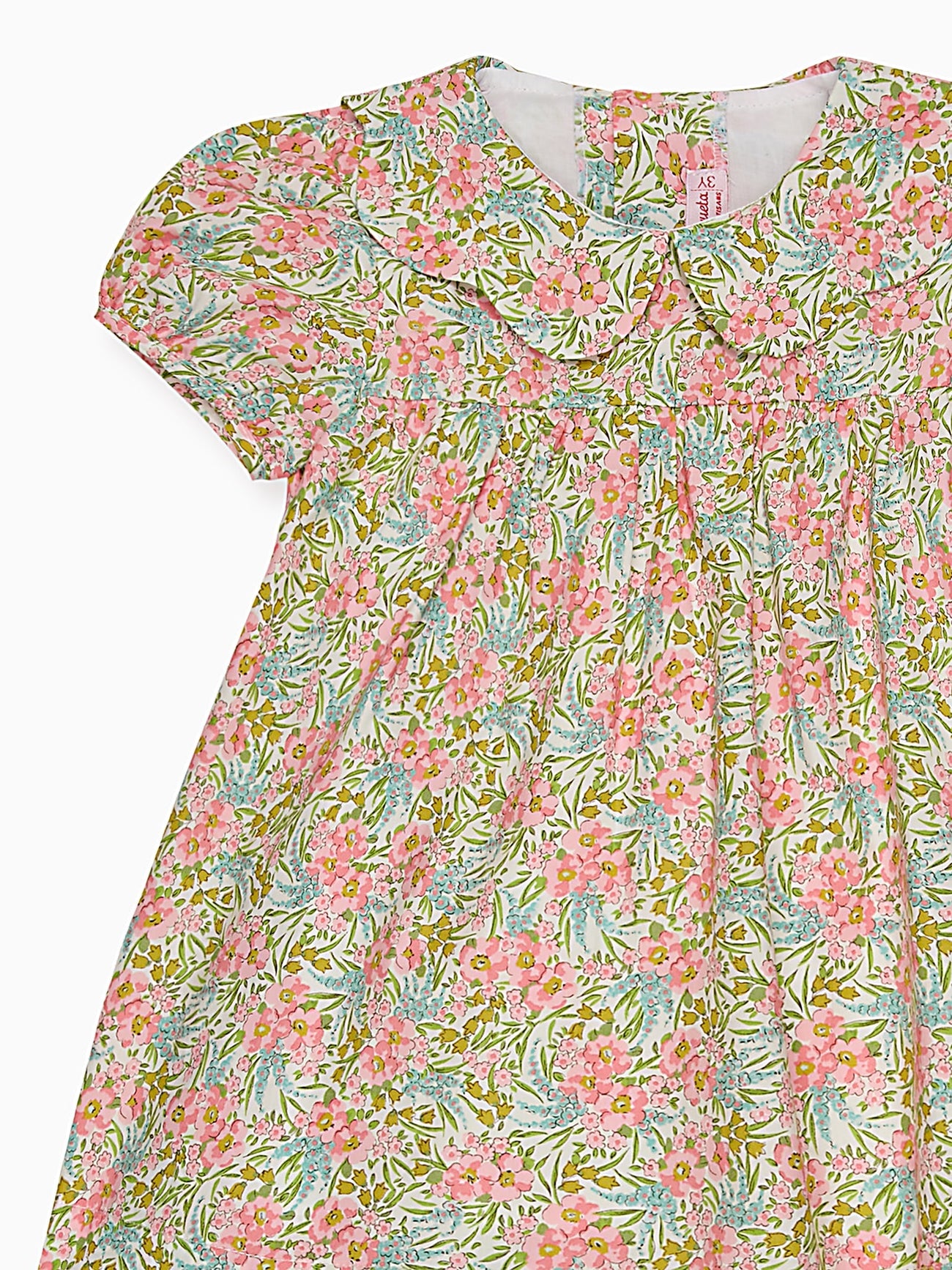 Pink Floral Hestia Baby Girl Made With Liberty Fabric Set