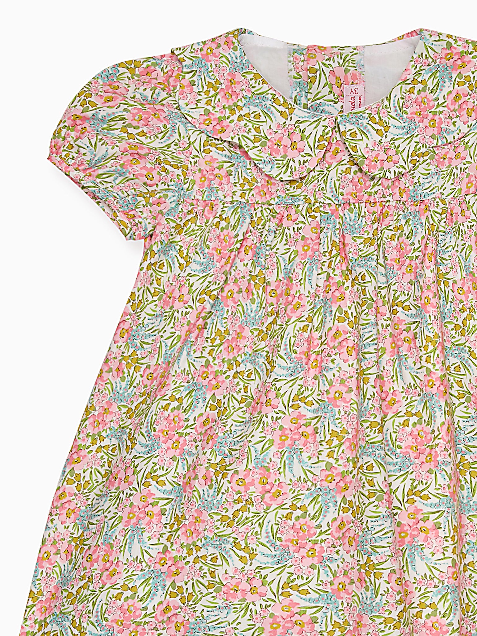 Pink Floral Hestia Baby Girl Made With Liberty Fabric Set